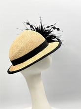 Load image into Gallery viewer, RUTH Natural Straw Hat - Dezignz By Maree
