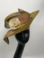Load image into Gallery viewer, SUELLEN  Sinamay Race Day Hat Fascinator
