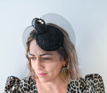 Load image into Gallery viewer, HENRIETTA  Cocktail Hat - Dezignz By Maree
