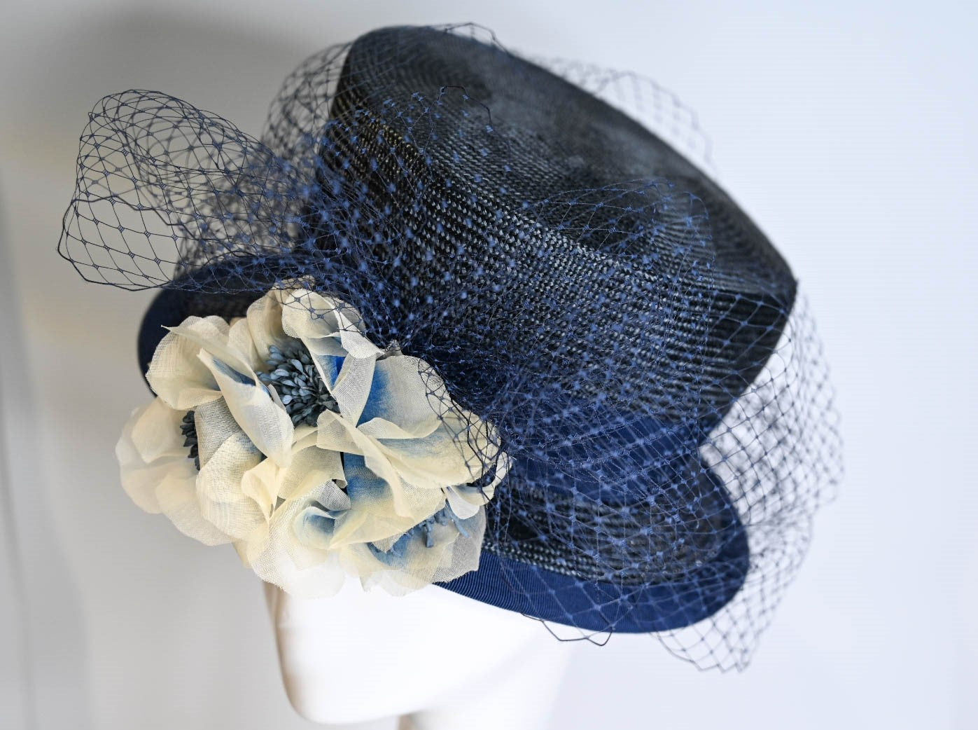 ELENORA Navy Top Hat - Dezignz By Maree