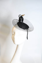 Load image into Gallery viewer, HENRIETTA  Cocktail Hat - Dezignz By Maree
